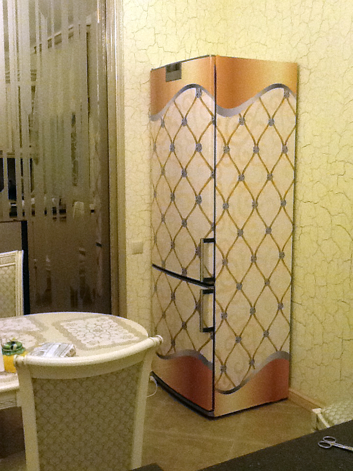 Наклейка на холодильник - Роскошь 2 stickers-fridge.com