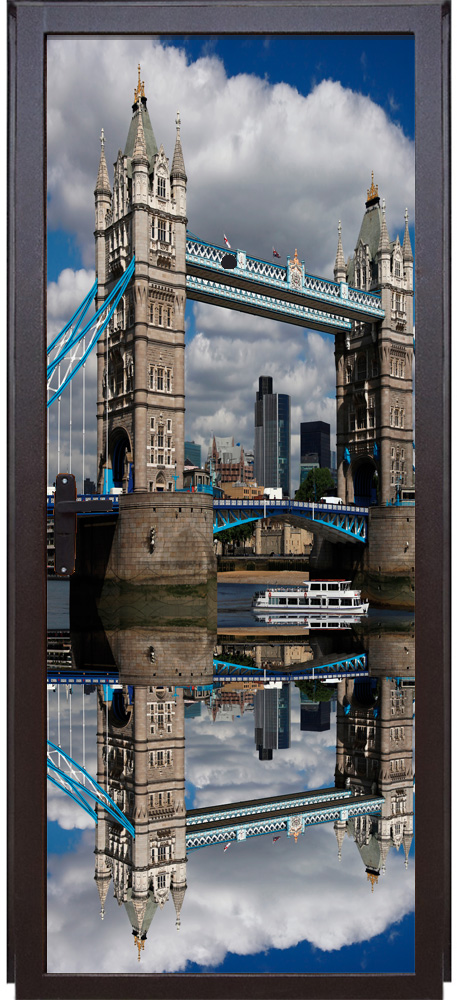 Наклейка на дверь - Лондонский мост | магазин Интерьерные наклейки