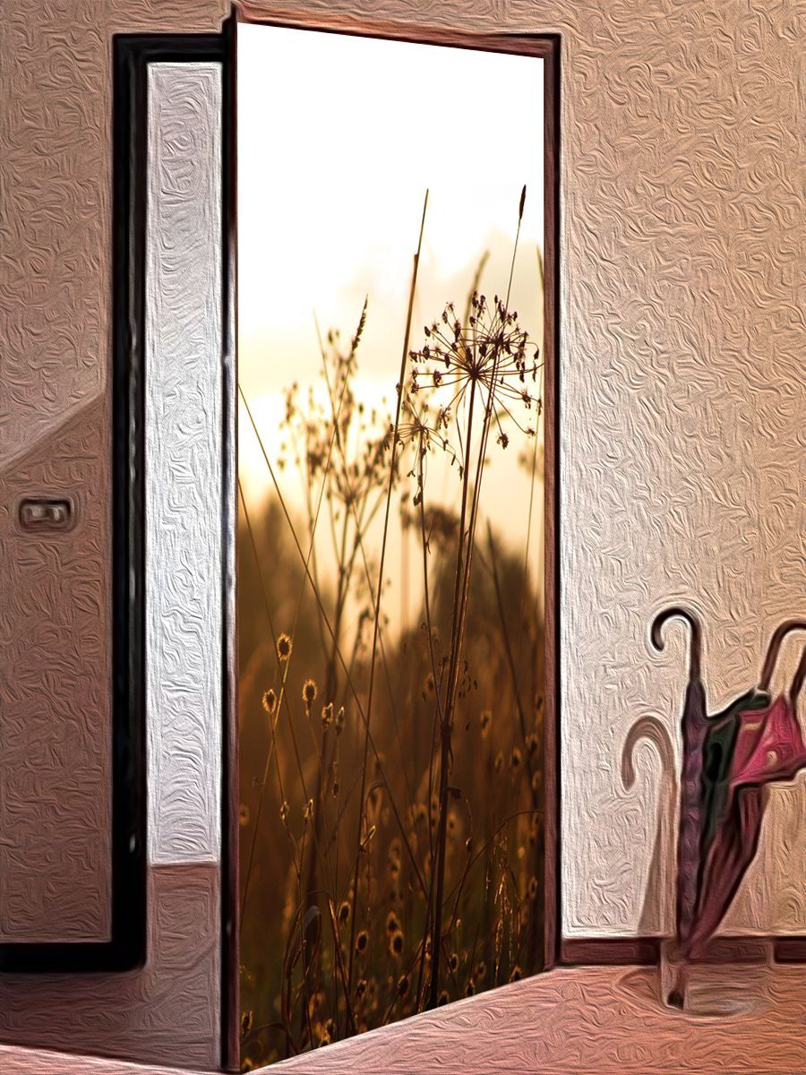 Door sticker - at sunset by X-Decor