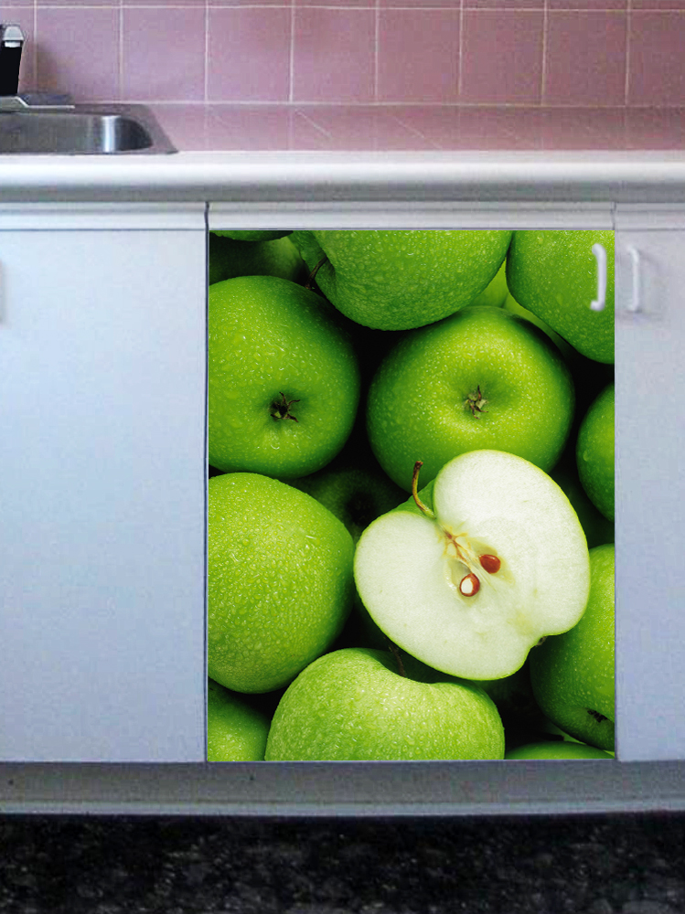 Наклейка на посудомоечную машину - Яблоки